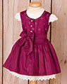 Baby dirndl with two aprons+blouse