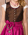 "Moos" dirndl, blouse, apron