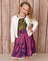 "Neufahrn" dirndl, blouse, apron