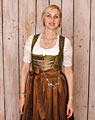 "Neuburg" Dirndl mit Schürze