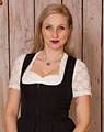 "Oberau" Dirndlbluse creme bis Gr.58