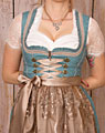 "Pettstadt" Dirndl mit Schürze