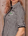 "Perlesreut" Stretch Trachtenbluse