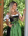 "Planken" Dirndl mit Schürze