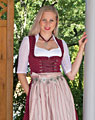 "Ramerberg" dirndl + apron