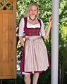 "Ramerberg" dirndl + apron