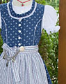 "Röllbach" dirndl, blouse, apron