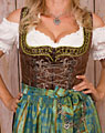 "Salching" Dirndl mit Schürze