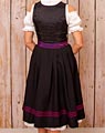 "Scheinfeld" Dirndl mit zwei Schürzen