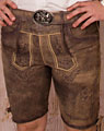 "Schwaigen" leather trousers