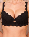 Bra for dirndl, black