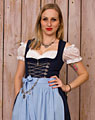 "Schwangau" dirndl + apron