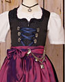 "Stallwang" dirndl, blouse, apron