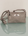 "Lissi" bag silver gray