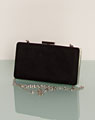 "Linda" Clutch schwarz