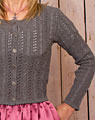 "Sommerach" Strickjacke grau