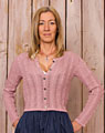 "Steingaden" Strickjacke altrosa