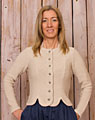 "Stammbach" Strickjacke beige