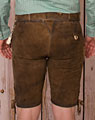 "Schwarzenbach" Lederhose mit Gürtel