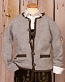 "Stettfeld" Strickjacke grau