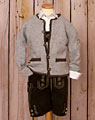 "Stettfeld" Strickjacke grau