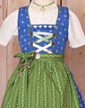 "Soyen" Dirndl, Bluse, Schürze