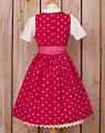 "Spalt" Dirndl, Bluse, Schürze