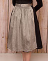 Apron midi length grey