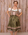 "Teublitz" dirndl + apron