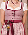 "Tettau" Dirndl mit Schürze