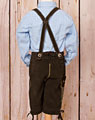 "Teising" Kniebund-Lederhose