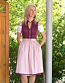 "Vilseck" Dirndl mit Schürze