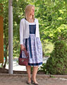 "Waldershof" dirndl + apron
