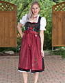 "Wallerfing" Dirndl mit Schürze