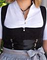 "Britt" Gastrodirndl midi ohne Schürze