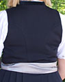 "Viona" Gastrodirndl midi blau ohne Schürze