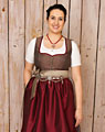 "Weismain" Dirndl mit Schürze