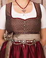 "Weismain" Dirndl mit Schürze