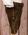 "Weichs" leather trousers + belt