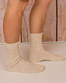 Herren Socken beige-meliert