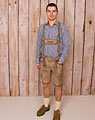 "Wartenberg" Lederhose mit Träger