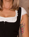 "Wallerstein" Dirndlbluse weiß