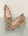 "Pia" Ballerinas taupe 2,5cm