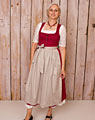 "Wollbach" Dirndl mit Schürze