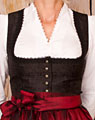 "Zell" Gastrodirndl 80cm ohne Schürze