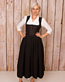 "Zell" Gastrodirndl 80cm ohne Schürze