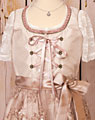 "Aiglsbach" dirndl, blouse, apron