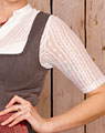 "Zeilarn" dirndl blouse "Dresnder Spitze"