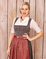 Bedienungsdirndl midi ohne Schürze