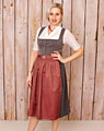 Bedienungsdirndl midi ohne Schürze